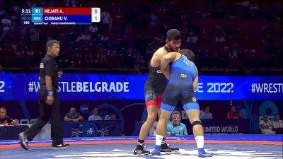 63 kg 1/4 Final - Ali Reza Ayat Ollah Nejati, Iran vs Victor Ciobanu, Moldova