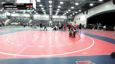 149 lbs Cons. Round 2 - Christian Clay, Huntingdon vs Landon Yoder, Apprentice School