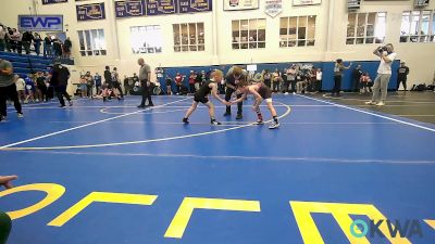 55 lbs Semifinal - Easton Lee, Red Ryder Wrestling Club vs Lincoln Hartley, ARDMORE TAKEDOWN CLUB