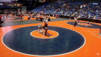 100 lbs Champ. Round 1 - Saya Hongmoungkhoune, Rockford (East) vs Sunny Aitzemkour, Winnetka (New Trier)