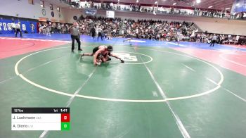 157 lbs Round Of 32 - Jonathan Luehmann, Christian Brothers Academy vs Alexander Diorio, Livingston