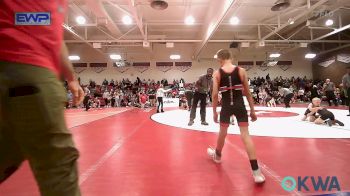 61 lbs Rr Rnd 4 - Logan Weiher, Mcalester Youth Wrestling vs Cole Schiltz, Verdigris Youth Wrestling