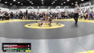 90 lbs Round 4 (6 Team) - Walker Hoffman, Steller Trained vs Parker Duitsman, Burnett Trained