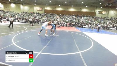 215 lbs Quarterfinal - Diego Guerrero, Orland WC vs Izaiah Oliva, No Team