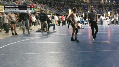 110 lbs Round Of 16 - Parker Phillips, Loyalsock vs Ethan Thompson, Southmoreland