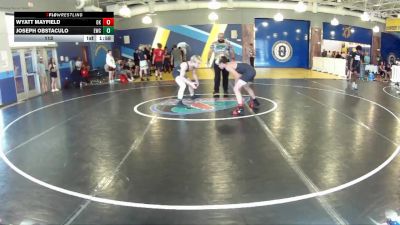 113 lbs Quarters & Wb (16 Team) - Wyatt Mayfield, OutKast WC vs Joseph Obstaculo, Eagles WC