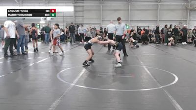 84 lbs Finals (8 Team) - Camden Poole, Donahue WA vs Major Tomlinson, Neighborhood Wrestling
