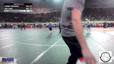 94 lbs Consi Of 32 #2 - Boston Evans, Glenpool JH vs Ashtin Ezell, El Reno