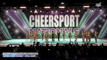 Empire Cheer Academy - Roy4l Reign [2026 L4 Senior Coed - D2 - Small Day 2] 2026 CHEERSPORT National All Star Cheerleading Championship