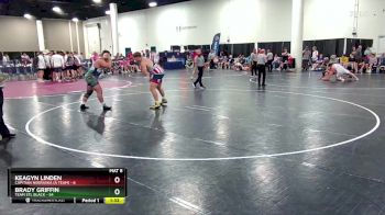 285 lbs Champ Round 1 (16 Team) - Keagyn Linden, Capitian Nebraska (A Team) vs Brady Griffin, Team STL Black