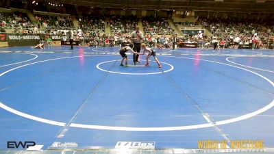 58 lbs Round Of 32 - Syrus Bazer, Nebraska Wrestling Academy 2 vs Cash Tiller, WolfPack Wrestling Academy