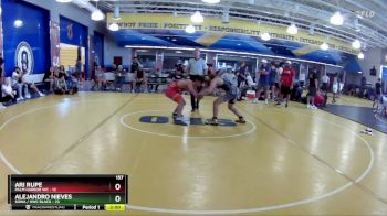 157 lbs Round 3 (8 Team) - Ari Rupe, Palm Harbor WC vs Alejandro Nieves, SOWA / HWC BLACK