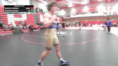 190 lbs Cons. Round 2 - Damian Cadenas, Kennewick vs Richard Castro, Eisenhower High School