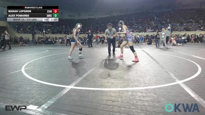 117 lbs Round Of 16 - Marah Lofgren, Standfast vs Alex Pomares, Duncan Demon Wrestling