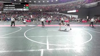 90 lbs Cons. Round 3 - Liam Rouleau, Chippewa Elite vs Luke Jackson, Winneconne