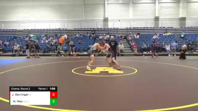 155 lbs Champ. Round 2 - Hunter May, Maurer Coughlin Wrestling Club vs ...