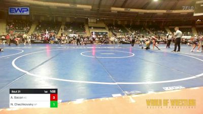 157 lbs Quarterfinal - Asher Bacon, X-Calibur vs Nikita Chechkovsky, Applied Pressure