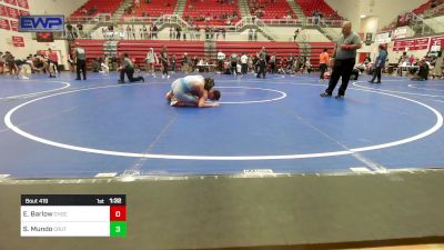 120 lbs Rr Rnd 2 - Ethyn Barlow, Choctaw Ironman vs Santiago Mundo, Crutchmer Wrestling