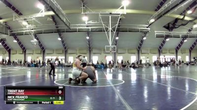 285 lbs Cons. Round 2 - Trent Ray, Ferrum College vs Nick Franco, Suny Brockport