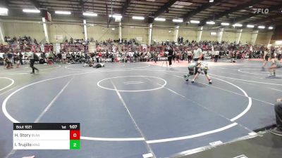 90 lbs Semifinal - Haden Story, Blanco vs Izaiah Trujillo, Kingdom WC