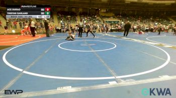 64 lbs Semifinal - Ace Durao, Bartlesville Wrestling Club vs Tristan Garland, Berryhill Wrestling Club