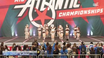 Spirit Factory - Blackout [2026 L2 Junior - D2 - Small Day 1] 2026 MidAtlantic Championship Grand Nationals