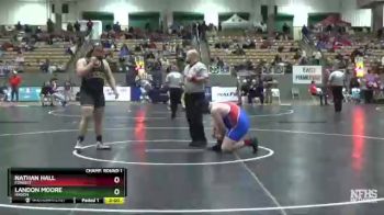 A 285 lbs Champ. Round 1 - Nathan Hall, Forrest vs Landon Moore, Hixson