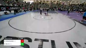 108 lbs Consi Of 32 #2 - Kyle Schertenleib, Hillsboro Mat Club vs Gabriel Burns, Roundtree Wrestling Academy