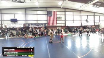 120 lbs Cons. Round 2 - Hameti Lomu, Team Pride Academy vs Braiden Burton, Cougars Wrestling Club