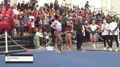 Sloane Blakely - Floor, WOGA - 2021 Region 3 Women's Championships