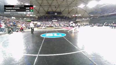 Boys 1B/2B 150 Semifinal - Maddex Strobel, Liberty (Spangle) vs Wade Smith, Ilwaco