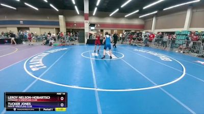 150 lbs Cons. Round 3 - Leroy Nelson-Hobartsch, Category 5 Wrestling Club vs Tucker Jones, Pirate Wrestling Club