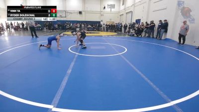 110 lbs Champ. Round 2 - Vinh Ta, Elk Grove vs Ryder Doleschal, Junipero Serra