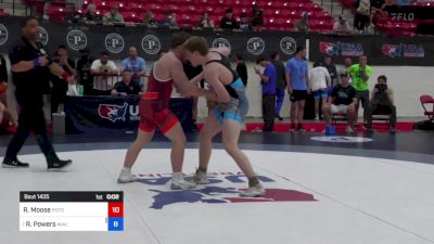 82 kg Cons 8 #2 - Rylan Moose, Potomac Premier Wrestling Club And RTC vs Roth Powers, Avalanche Wrestling Association