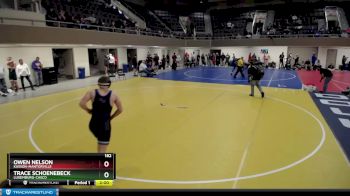 182 lbs Champ. Round 2 - Owen Nelson, Kasson-Mantorville vs Trace Schoenebeck, Luxemburg-Casco