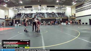 170 lbs Champ. Round 1 - Anthony McFadden, Red Hawk Wrestling Academy vs Reazon Davenport, Daleville Wrestling Club
