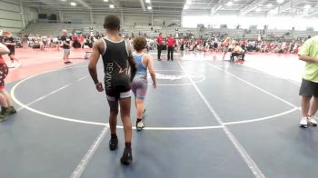 110 lbs Quarterfinal - Caden Gaffney, Grit Mat Club Blue vs Julian Smith, Revival Uprising