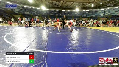 126 lbs Consi Of 16 #1 - Cahota LaFond, Journeymen Wrestling Club vs Aidan Carlson, Pinnacle Wrestling Club