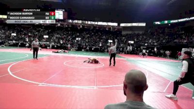 65 lbs Semifinal - Jackson Burton, PROA vs Rocco Carnabuci, BKV1
