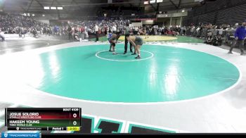 97 lbs Quarterfinal - Hakeem Young, Toro World Club vs Josue Solorio, Othello Wrestling Club