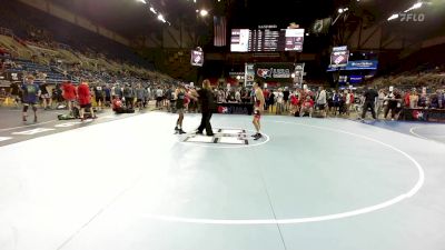 126 lbs Cons 16 #2 - Jacob Hanlon, NY vs Jaxton Packer, ID