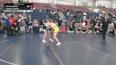 135 lbs Quarters - Skylie Semken, MAW vs Hannah Larson