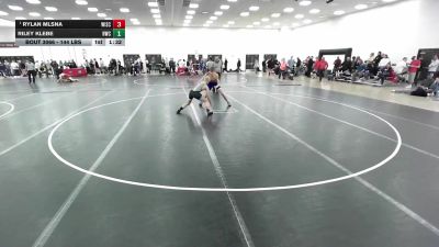 144 lbs Quarters - Rylan Mlsna, Wisconsin vs Riley Klebe, Hastings Wrestling Club