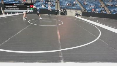 184 lbs Cons. Round 2 - Cash Williams, Wayland Baptist (Texas) vs Clark Carpenter, Missouri Baptist University