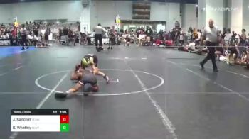 69 lbs Semifinal - Jaxon Sanchez, Team Reign vs Gavin Whatley, Sunkist Kids / Monster Garage