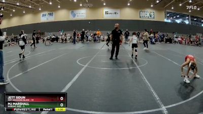 64 lbs Round 4 (6 Team) - Jett Sidun, Mat Assassins Black vs MJ Marshall, Kardiac Kidz