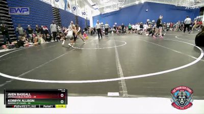 115 lbs Semis (4 Team) - Aven Basgall, Untouchables Purple vs Korbyn Allison, Queens Of Chaos