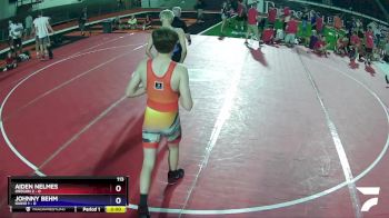 113 lbs Quarters & Wb (16 Team) - Aiden Nelmes, Oregon 2 vs Johnny Behm, Idaho 1