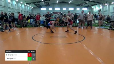 126 lbs Round 1 - Geno Orlandi, Phoenix Wrestling Club vs Isacc Morgan, 84 Athletes