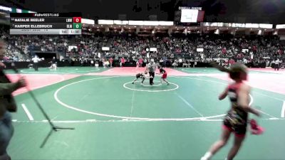 70 lbs Champ. Round 1 - Harper Ellebruch, BLM1 vs Natalie Beeler, LWWA